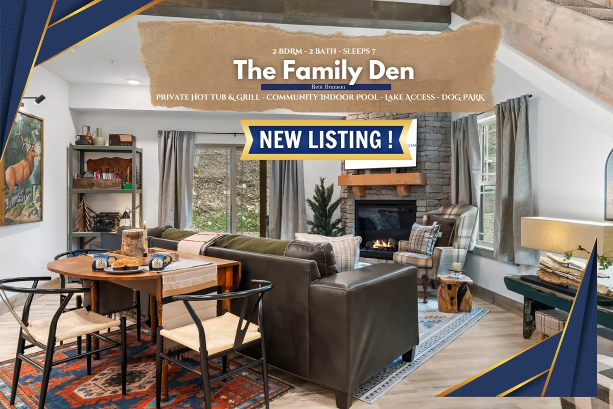 This inviting space blends a comfortable sofa, a stylish dining table, and a contemporary electric fireplace, all enhanced by soft lighting and artistic wall hangings. The seamless flow between living and dining areas supports an open, communal feel.
